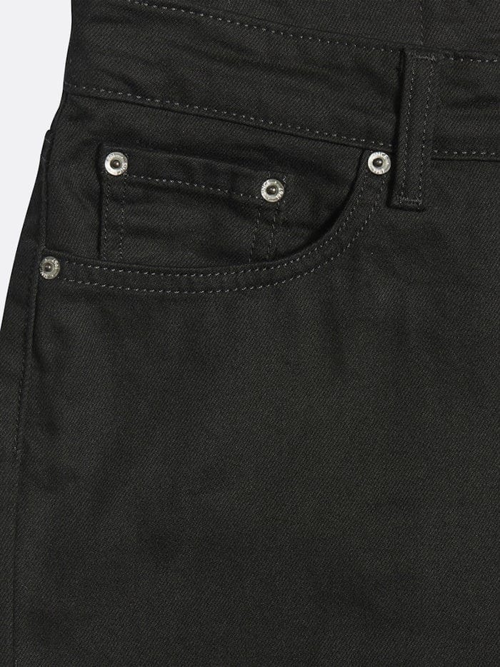 Men's Regular Fit Jet Black Jeans