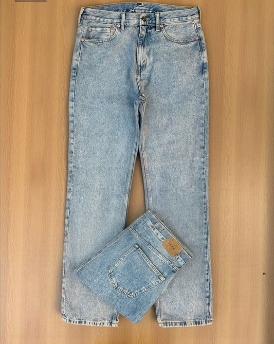 Men's Straight Fit Light Blue Jeans