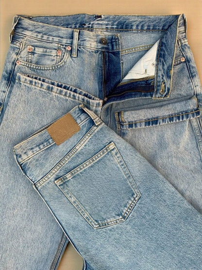 Men's Straight Fit Light Blue Jeans