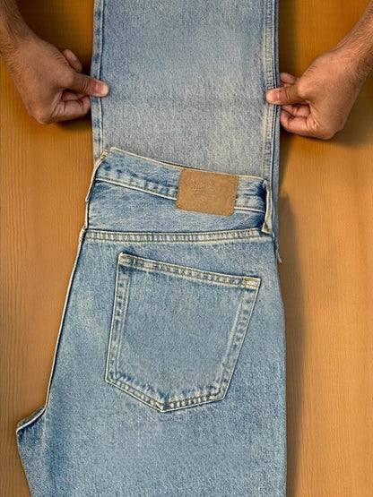 Men's Straight Fit Light Blue Jeans