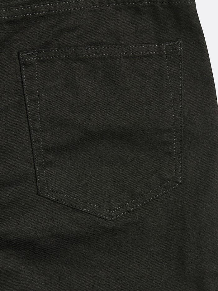 Men's Regular Fit Jet Black Jeans